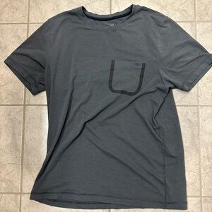 Rhone Element Pocket T Shirt Mens L Gray Short Sleeve Athletic Casual Adult